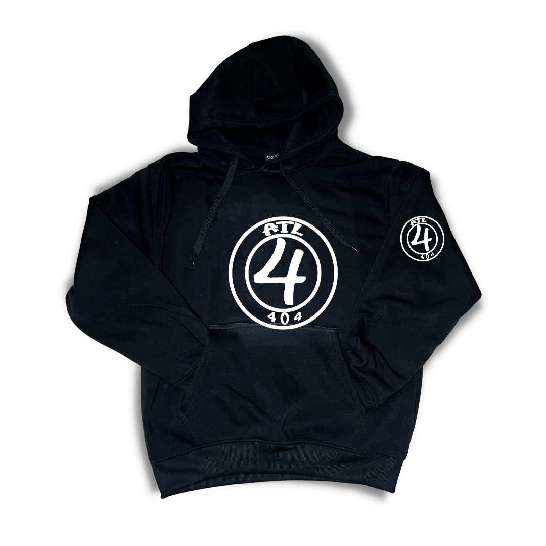 Hood Codz - Codz Black & White Hoodie