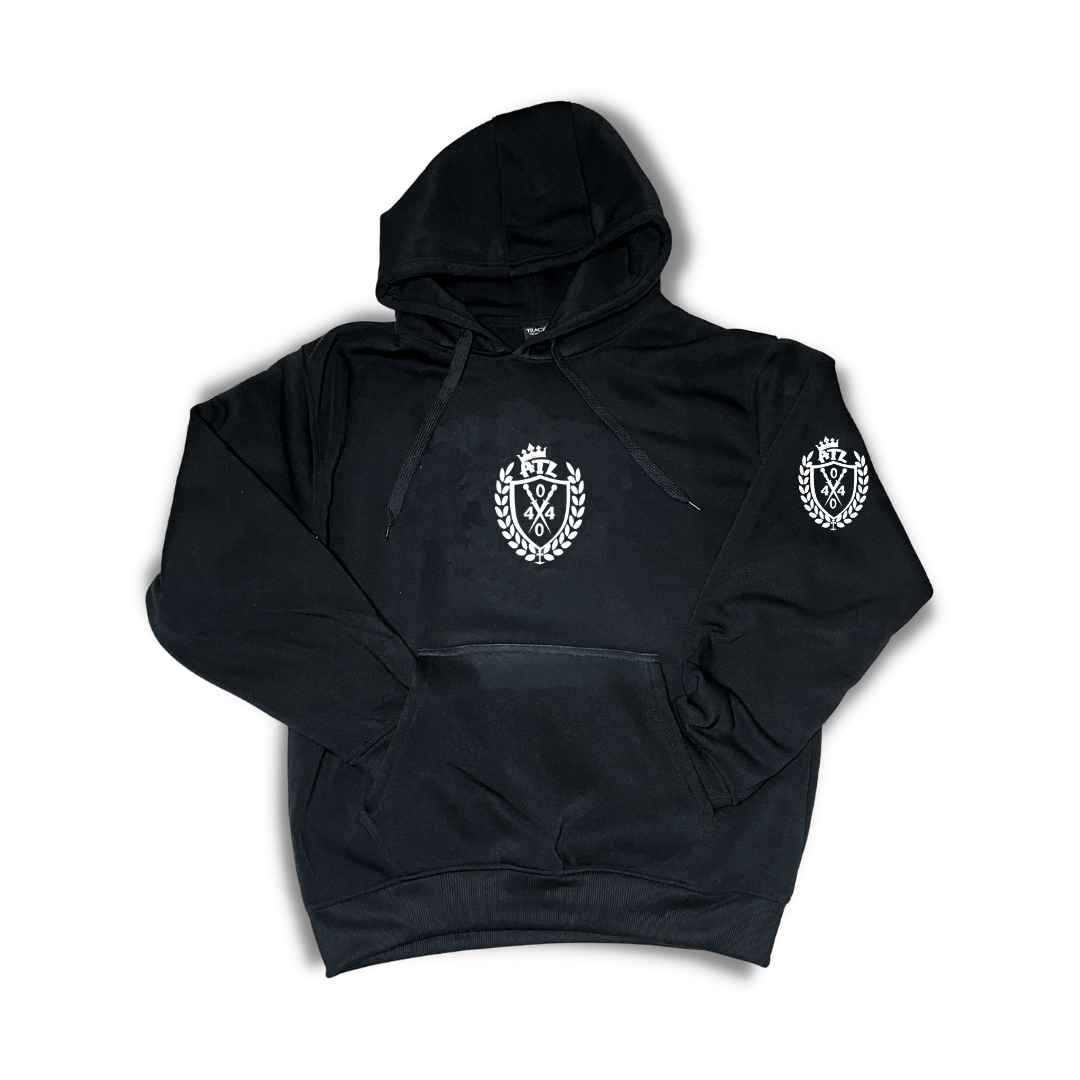 Hood Codz - Royalty Black Hoodie