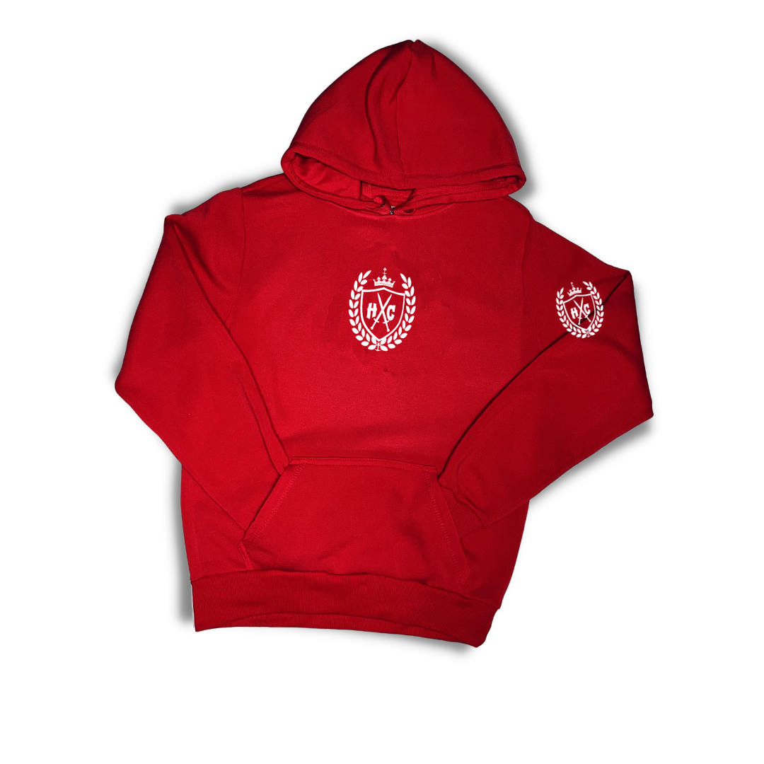 Hood Codz Legacy - Red Hoodie