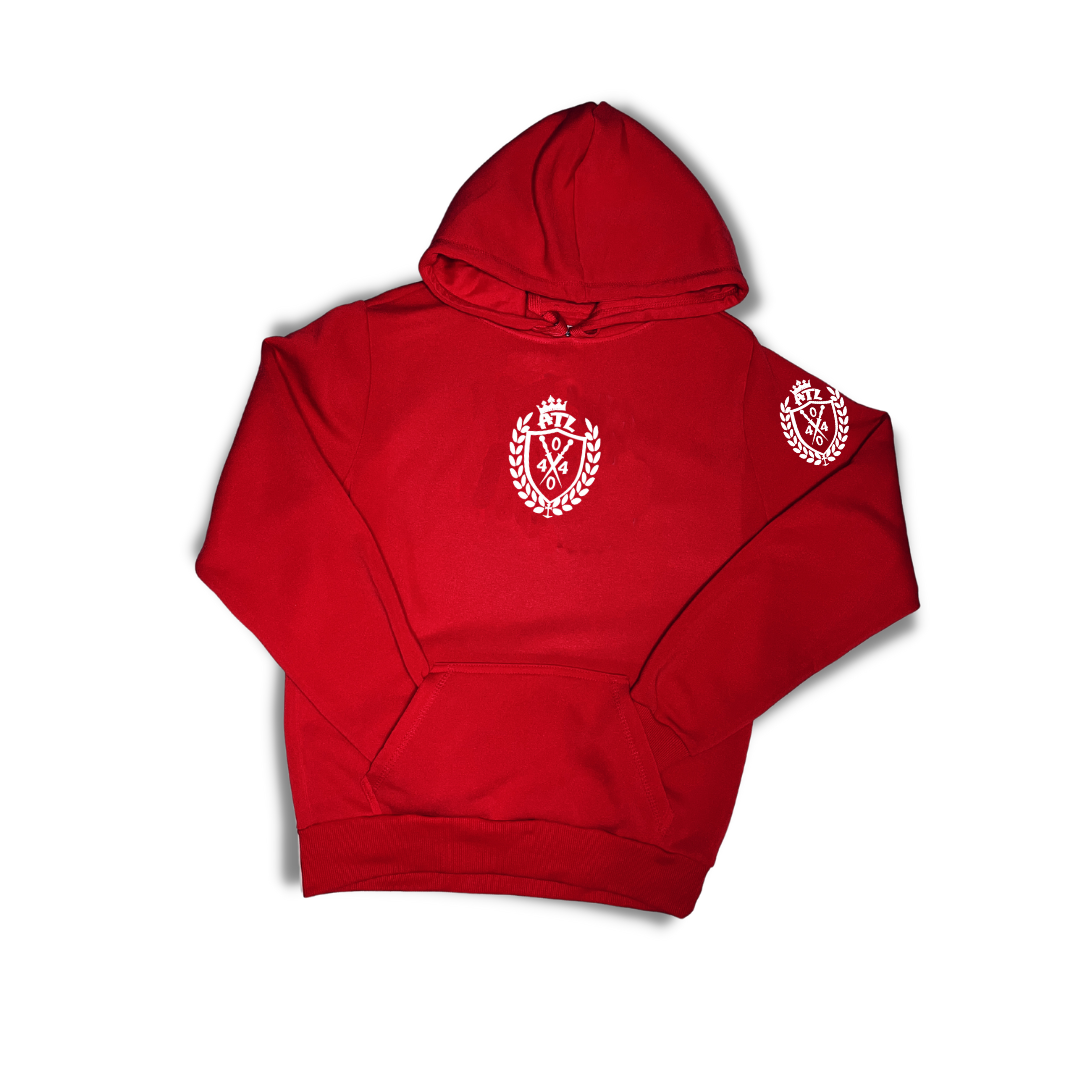 Hood Codz - Royalty Red Hoodie