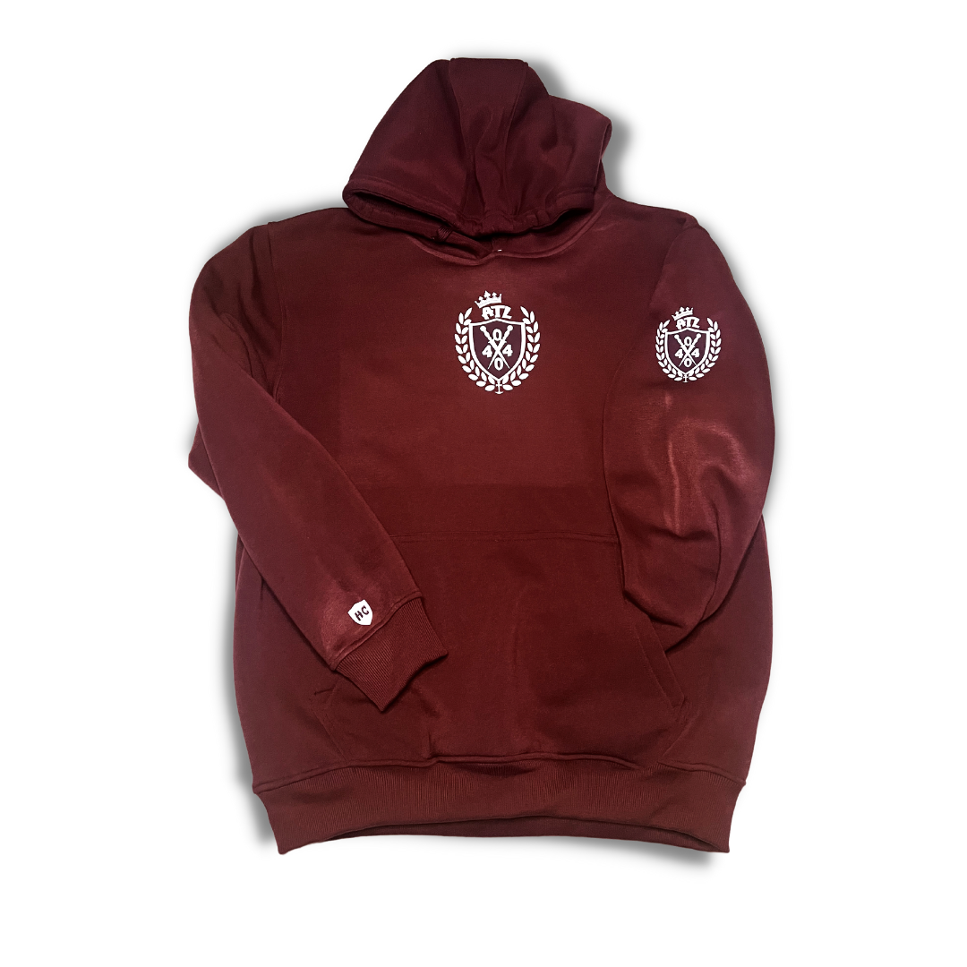 Hood Codz Pullover Hoodie - Royalty in Crimson